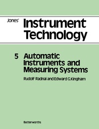 Imagen de portada: Automatic Instruments and Measuring Systems 9780408015325