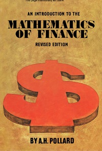 Cover image: An Introduction to The Mathematics of Finance 2nd edition 9780080217963
