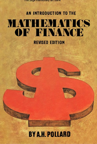 Cover image: An Introduction to The Mathematics of Finance 2nd edition 9780080217963
