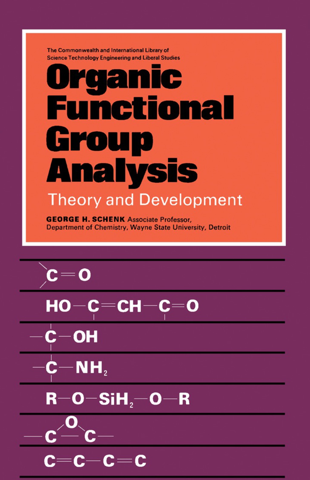 Organic Functional Group Analysis Theory and Development