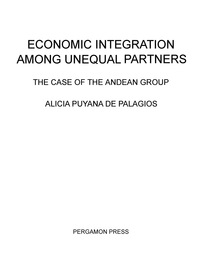 Imagen de portada: Economic Integration Among Unequal Partners 9780080288222