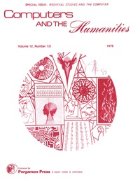 Immagine di copertina: Medieval Studies and the Computer 9780080246772