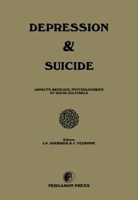 Cover image: Depression and Suicide 9780080270814