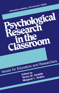 Cover image: Psychological Research in the Classroom 9780080280417