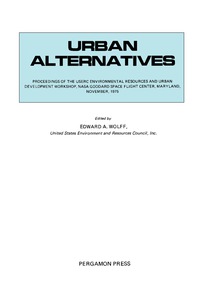 Cover image: Urban Alternatives 9780080211718