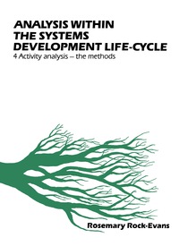 Titelbild: Analysis within the Systems Development Life-Cycle 9780080341033