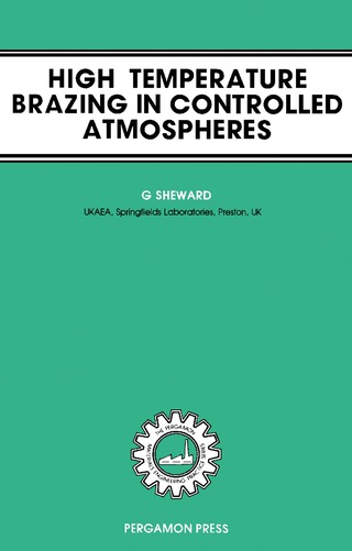 Imagen de portada: High-Temperature Brazing in Controlled Atmospheres 9780080261690