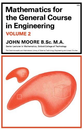 Cover image: Mathematics for the General Course in Engineering 9780080110356