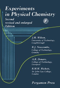 Imagen de portada: Experiments in Physical Chemistry 2nd edition 9780080237985