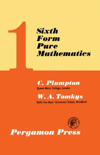 Cover image: Sixth Form Pure Mathematics 2nd edition 9780080093741