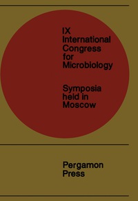 Cover image: International Congress for Microbiology 9780080122519