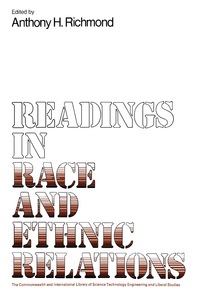 Cover image: Reading in Race and Ethnic Relations 9780080162126