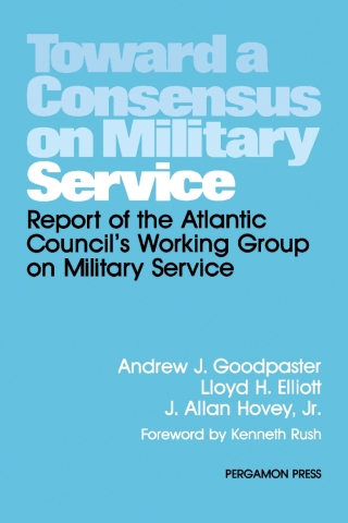 Omslagafbeelding: Toward a Consensus on Military Service 9780080293981