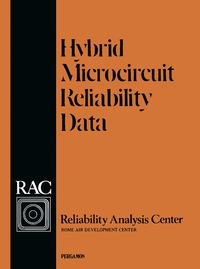 Cover image: Hybrid Microcircuit Reliability Data 9780080205359