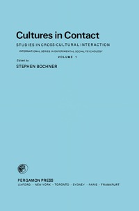 Cover image: Cultures in Contact 9780080289199