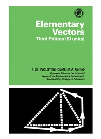 Cover image: Elementary Vectors 3rd edition 9780080216553