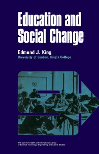 Omslagafbeelding: Education and Social Change 9780080120584