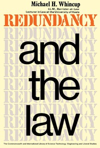 Titelbild: Redundancy and the Law 9780081034767