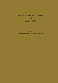 Cover image: The Recycling and Disposal of Solid Waste 9780080196855