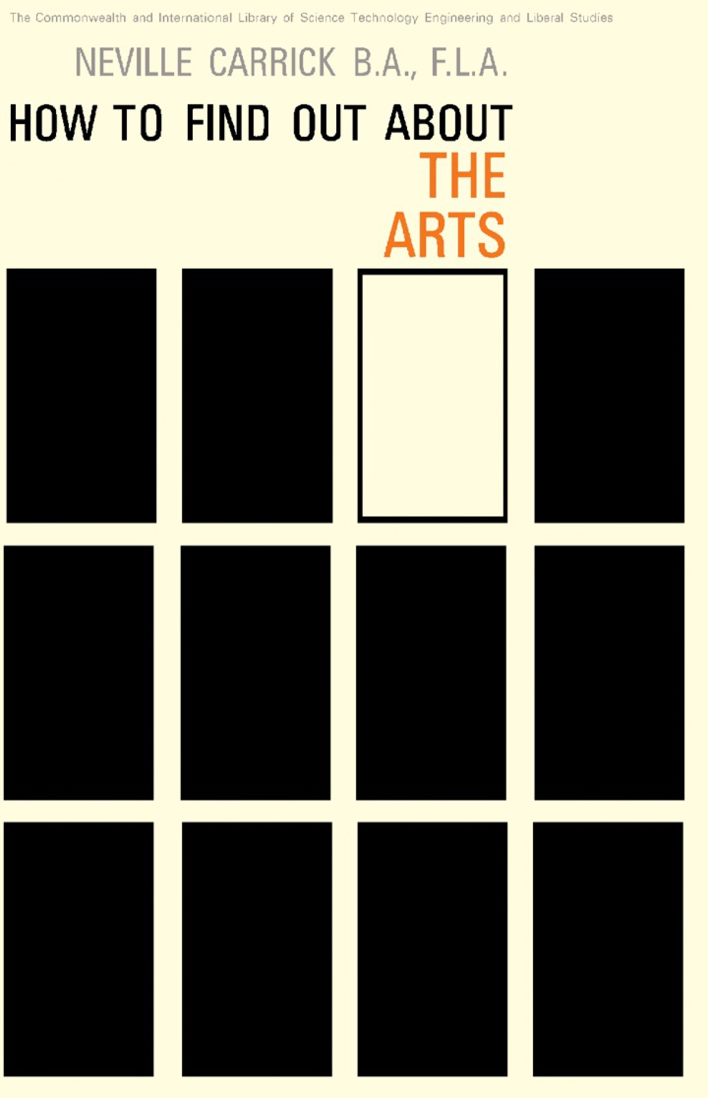 How to Find Out About the Arts A Guide to Sources of Information