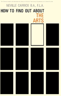 Titelbild: How to Find Out About the Arts 9780080111889