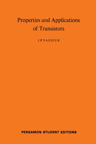 Cover image: Properties and Applications of Transistors 9780080136479