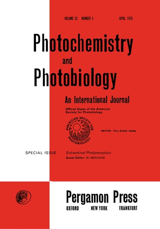 Cover image: Extraretinal Photoreception 9780080209654
