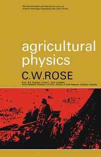 Omslagafbeelding: Agricultural Physics 9780080118840