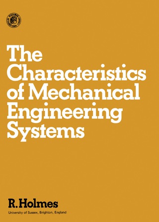 Cover image: The Characteristics of Mechanical Engineering Systems 9780080210322