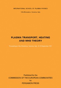 Cover image: Plasma Transport, Heating and MHD Theory 9780080234267