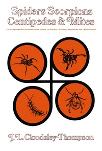 Cover image: Spiders, Scorpions, Centipedes and Mites 9780080123226