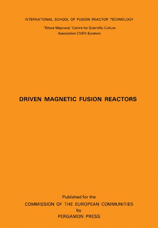 Imagen de portada: Driven Magnetic Fusion Reactors 9780080244594