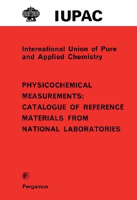 Imagen de portada: Physicochemical Measurements 9780080215785