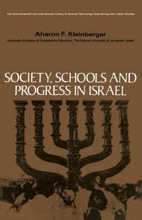 Cover image: Society, Schools and Progress in Israel 9780080064932