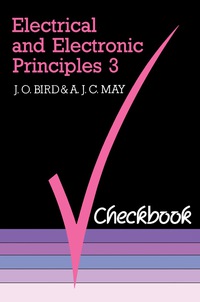 Cover image: Electrical and Electronic Principles 3 Checkbook 2nd edition 9780750603362