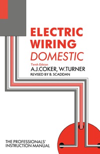 表紙画像: Electric Wiring 3rd edition 9780750608046