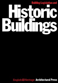 Imagen de portada: Building Legislation and Historic Buildings 9780851397900