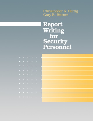 Cover image: Report Writing for Security Personnel 9780409901542