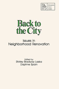 Cover image: Back to the City 9780080246406