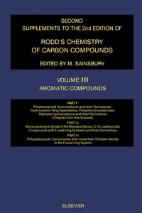 Cover image: Aromatic Compounds 2nd edition 9780444822291