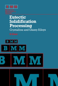 Cover image: Eutectic Solidification Processing 9780408107143