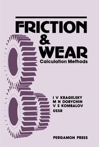 Cover image: Friction and Wear 9780080254616