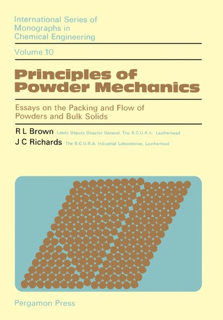 表紙画像: Principles of Powder Mechanics 9780080066059