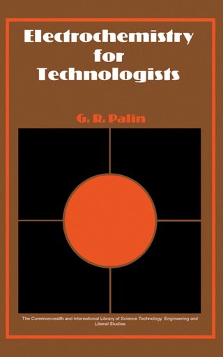 Omslagafbeelding: Electrochemistry for Technologists 9780080134345