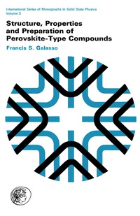 Cover image: Structure, Properties and Preparation of Perovskite-Type Compounds 9780080127446