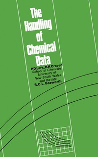 Cover image: The Handling of Chemical Data 9780080118499