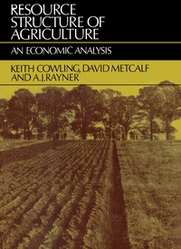 Cover image: Resource Structure of Agriculture 9780080155852