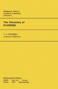 صورة الغلاف: The Chemistry of Fluorine 9780080187846