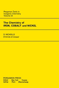 表紙画像: The Chemistry of Iron, Cobalt and Nickel 9780080188744