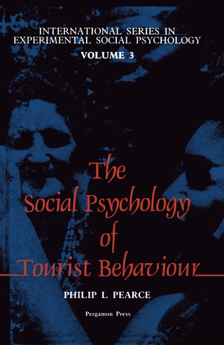 Cover image: The Social Psychology of Tourist Behaviour 9780080257945